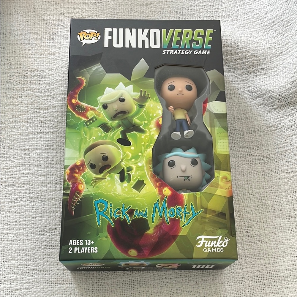 Funkoverse Strategy Game - Rick and Morty